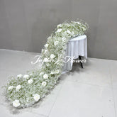 TOPTEN TR017 artificial flower runner 200*30cm for wedding event decoration