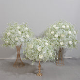 TOPTEN FB012 Artificial Flower Centerpiece for Wedding Event Decoration