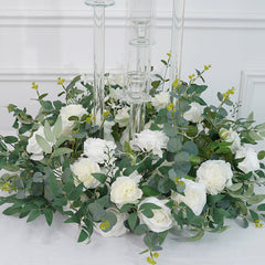 TOPTEN GF001 Wedding 50cm/60cm Garland Wreath Table Cenertpieces Decor Flower
