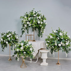 TOPTEN FB006 Artificial Flower Centerpiece for Wedding Event Decoration