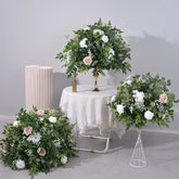 TOPTEN FB005 Artificial Flower Centerpiece for Wedding Event Decoration