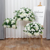 TOPTEN FB007 Artificial Flower Centerpiece for Wedding Event Decoration