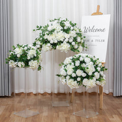 TOPTEN FB007 Artificial Flower Centerpiece for Wedding Event Decoration