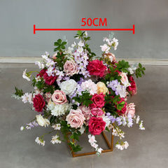 TOPTEN FB008 Artificial Flower Centerpiece for Wedding Event Decoration
