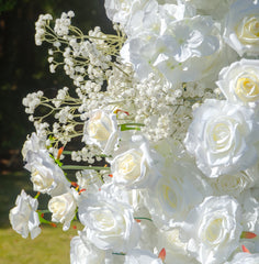 TOPTEN AR027 Background Artificial Flower 2.2*2.2m Arch for Wedding Events Decor