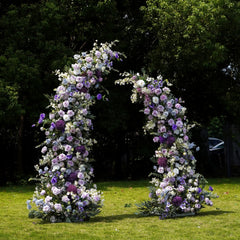 TOPTEN AR007 wedding background floral arch with frame