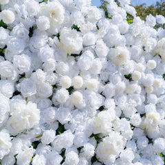 TOPTEN FW004 Artificial Flower Wall 8*8ft for Wedding Party Event Decoration