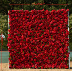 TOPTEN FW009 Artificial Flower Wall 8*8ft for Wedding Party Event Decoration