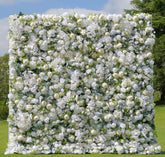 TOPTEN FW020 Artificial Flower Wall 8*8ft for Wedding Party Event Decoration