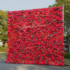 TOPTEN FW025 Artificial Flower Wall 8*8ft for Wedding Party Events Decoration