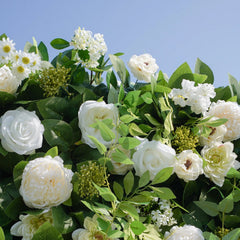 TOPTEN FW005 Artificial Flower Wall 8*8ft for Wedding Party Event Decoration