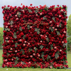TOPTEN FW010 Artificial Flower Wall 8*8ft for Wedding Party Event Decoration