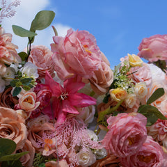 TOPTEN FW028 Artificial Flower Wall 8*8ft for Wedding Party Events Decoration
