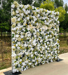 TOPTEN FW024 Artificial Flower Wall 8*8ft for Wedding Party Events Decoration