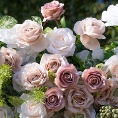 TOPTEN FW022 Artificial Flower Wall 8*8ft for Wedding Party Events Decoration