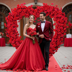 TOPTEN FB017 Artificial Flower Centerpiece for Wedding Event Decoration