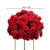 TOPTEN FB017 Artificial Flower Centerpiece for Wedding Event Decoration