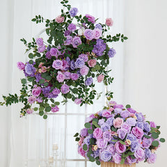 TOPTEN FB018 Artificial Flower Centerpiece for Wedding Event Decoration