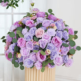TOPTEN FB018 Artificial Flower Centerpiece for Wedding Event Decoration