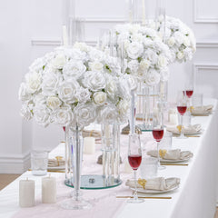 TOPTEN FB013 Artificial Flower Centerpiece for Wedding Event Decoration