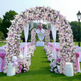 TOPTEN AR029 Artificial Flower Arch for Wedding Events Decor