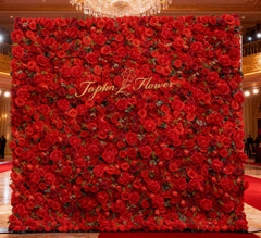 TOPTEN FW025 Artificial Flower Wall 8*8ft for Wedding Party Events Decoration