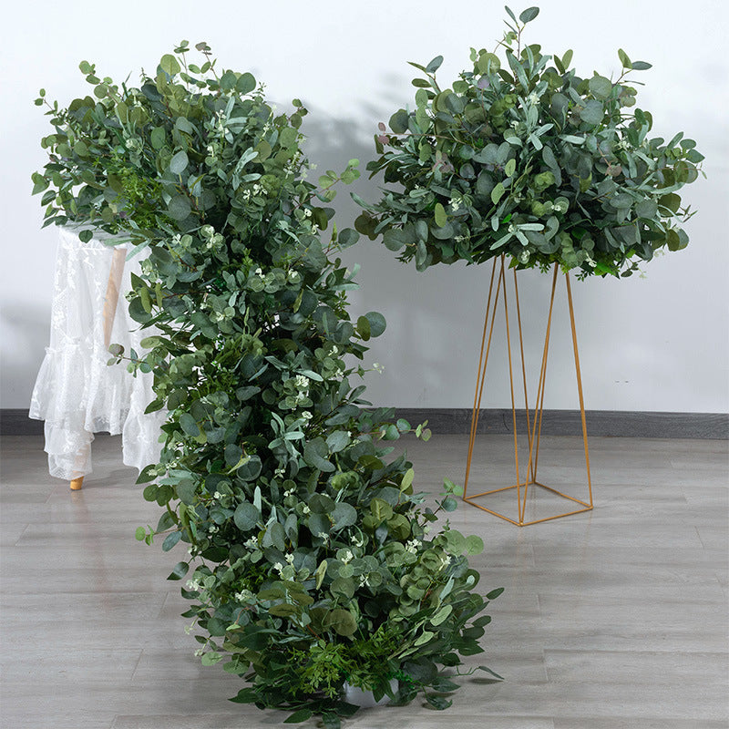 TOPTEN TR008 Artificial Flower Runner 200*40cm for Wedding Event Decoration