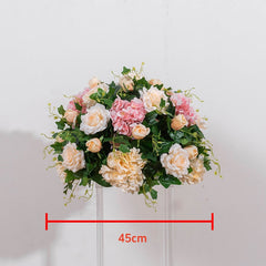TOPTEN FB007 Artificial Flower Centerpiece for Wedding Event Decoration