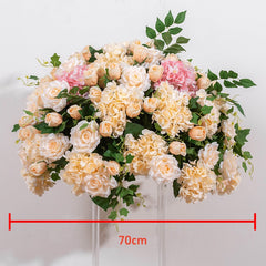 TOPTEN FB007 Artificial Flower Centerpiece for Wedding Event Decoration