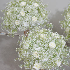 TOPTEN FB012 Artificial Flower Centerpiece for Wedding Event Decoration