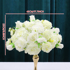 TOPTEN TR016 Artificial Flower Runner 200*40cm for Wedding Event Decoration