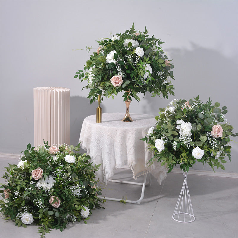 TOPTEN FB005 Artificial Flower Centerpiece for Wedding Event Decoration