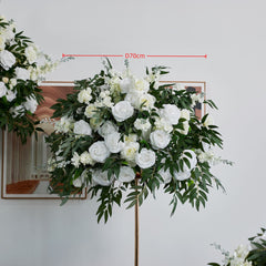 TOPTEN FB002 Artificial Flower Centerpiece for Wedding Event Decoration