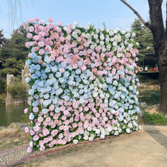 TOPTEN FW006 Artificial Flower Wall 8*8ft for Wedding Party Event Decoration
