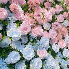 TOPTEN FW006 Artificial Flower Wall 8*8ft for Wedding Party Event Decoration