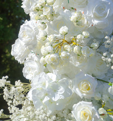 TOPTEN AR027 Background Artificial Flower 2.2*2.2m Arch for Wedding Events Decor