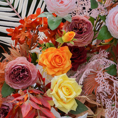 TOPTEN AR020 Artificial Flower 1.8*2.0m Arch for Wedding Events Decor
