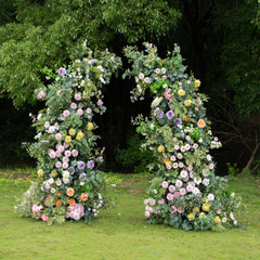 TOPTEN AR012 Artificial Flower 2.2*2.2m Arch for Wedding Events Decor