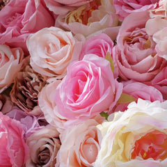 TOPTEN FW017 Artificial Flower Wall 8*8ft for Wedding Party Event Decoration