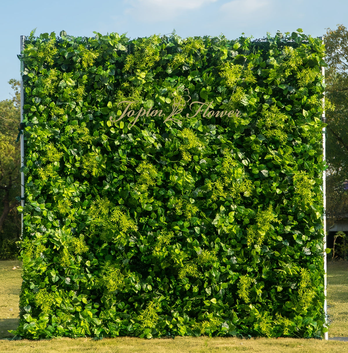TOPTEN FW013 Artificial Flower Wall 8*8ft for Wedding Party Event Decoration