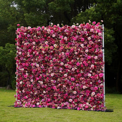 TOPTEN FW026 Artificial Flower Wall 8*8ft for Wedding Party Events Decoration