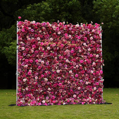 TOPTEN FW026 Artificial Flower Wall 8*8ft for Wedding Party Events Decoration