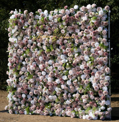 TOPTEN FW022 Artificial Flower Wall 8*8ft for Wedding Party Events Decoration
