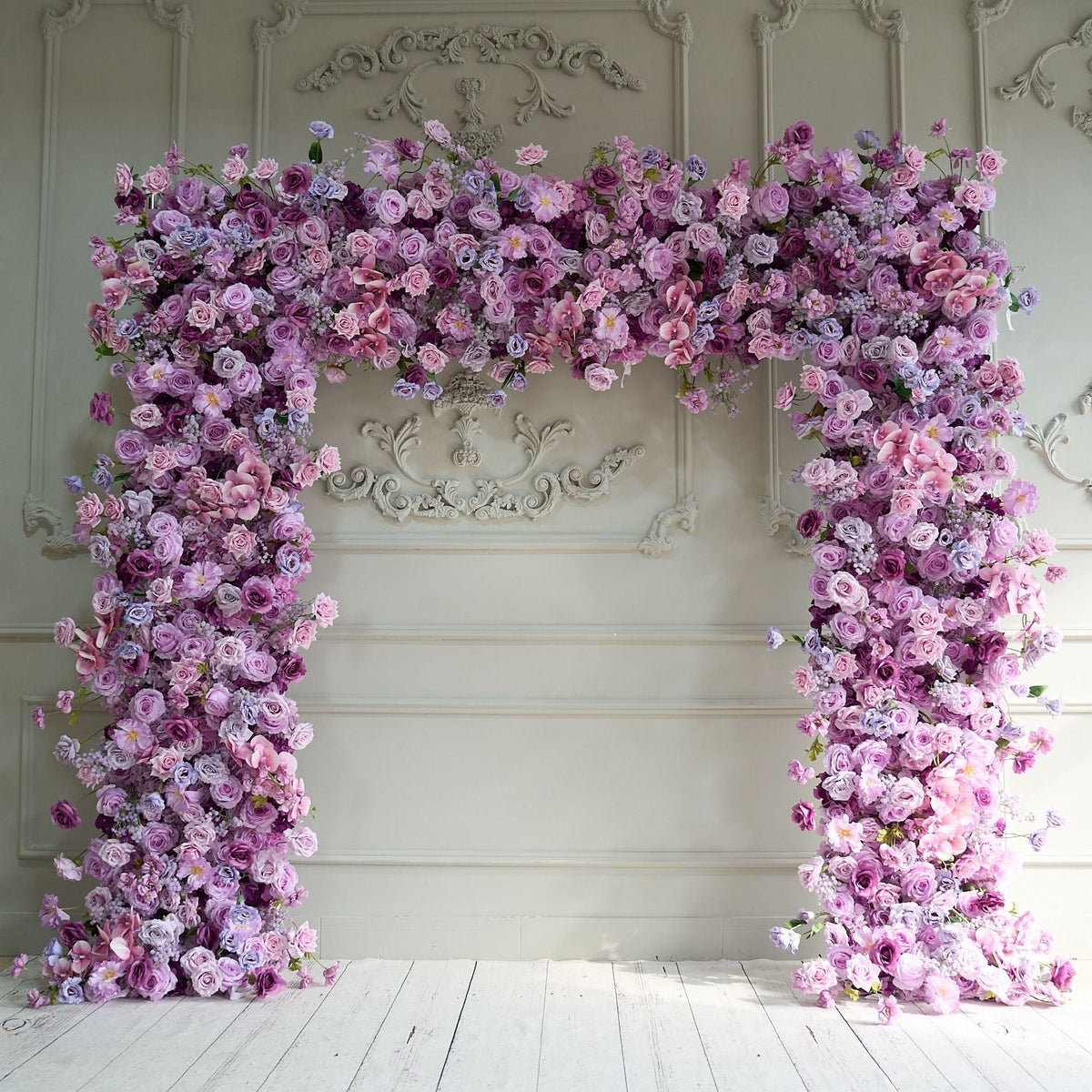 TOPTEN FW002 Artificial 7D Flower Wall 8*8ft for Wedding Party Event Decoration