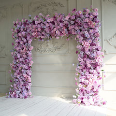 TOPTEN FW002 Artificial 7D Flower Wall 8*8ft for Wedding Party Event Decoration