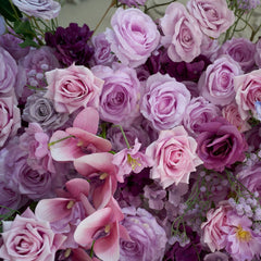 TOPTEN FW002 Artificial 7D Flower Wall 8*8ft for Wedding Party Event Decoration