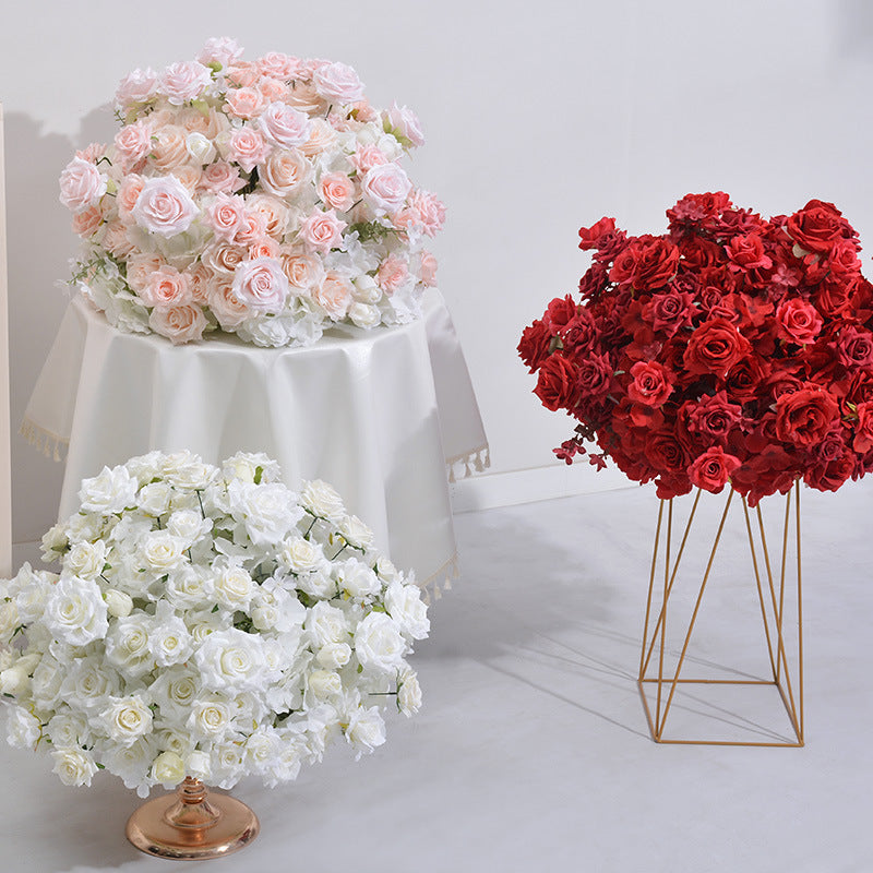 TOPTEN FB013 Artificial Flower Centerpiece for Wedding Event Decoration
