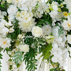 TOTEN BG009 Background 2.4m Artificial Flower for Wedding&Events Decor